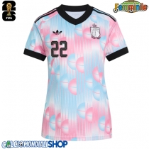 Maglie da calcio Belgio Alexis Saelemaekers #22 Seconda Maglia Femminile Mondiali 2026  Manica Corta